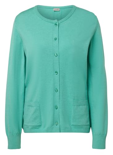 Rabe Strickjacke Unifarben in Grün für Damen von Rabe