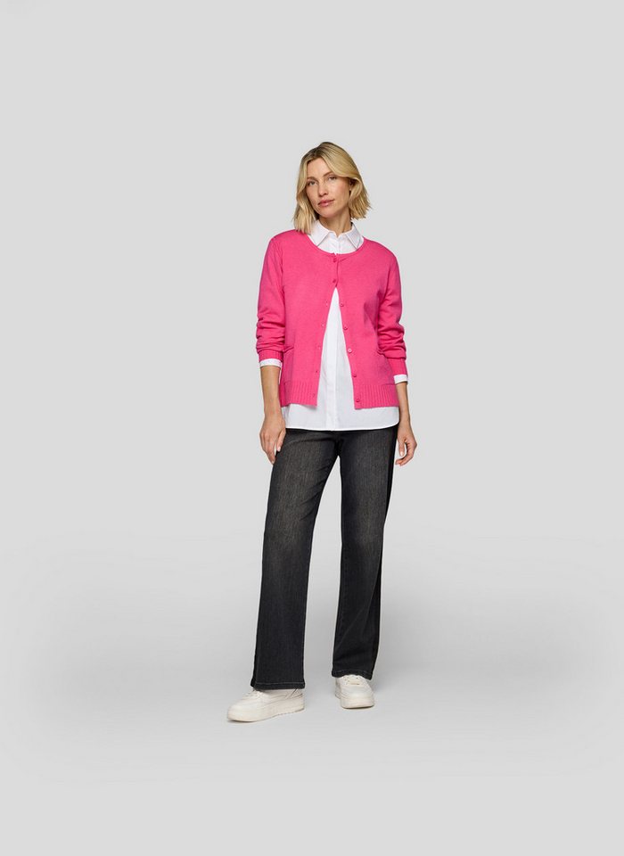 Rabe Strickjacke Strickjacke Malve von Rabe