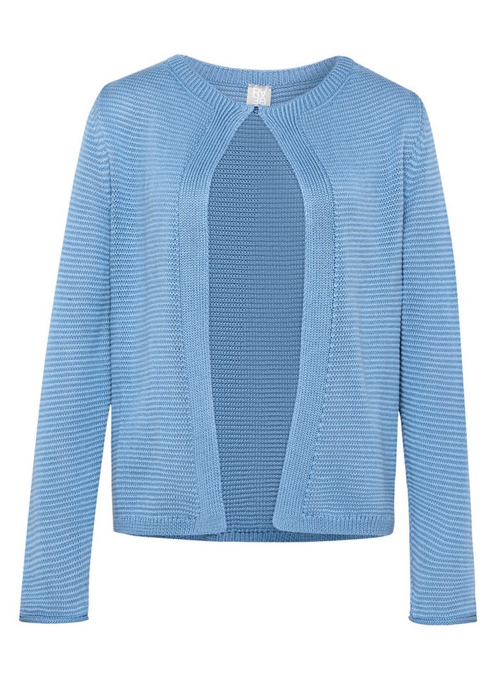 Rabe Strickjacke Strickjacke Hellblau von Rabe