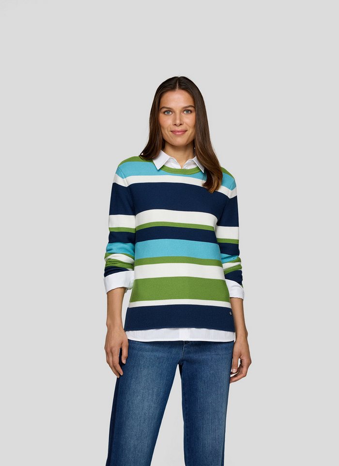 Rabe Strickpullover in Colorblocking-Optik von Rabe