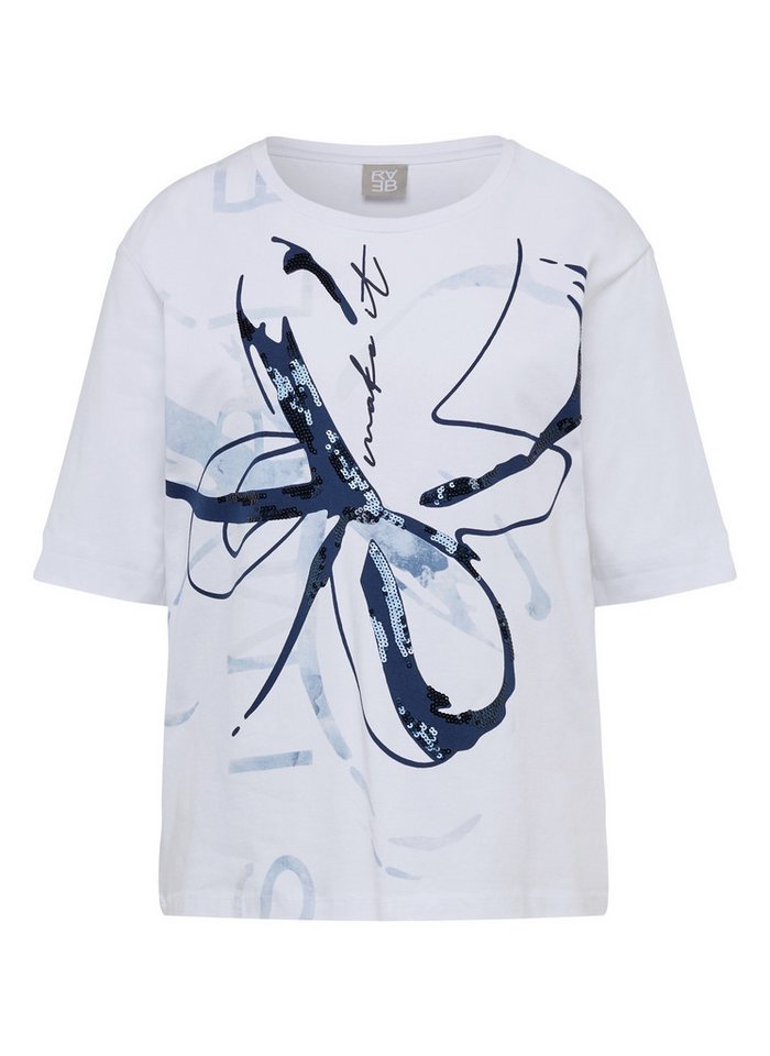 Rabe T-Shirt Damenshirt - Shirt mit Frontprint - Rabe von Rabe