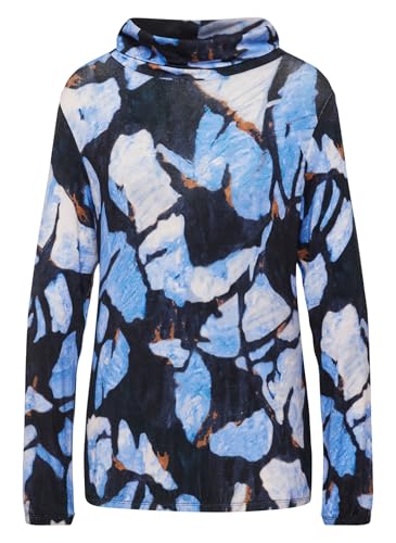 Rabe T-Shirt Gemustert - Rollkragen, Langarm von Rabe