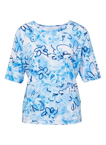 Rabe T-Shirt Gemustert in Hellblau für Damen von Rabe