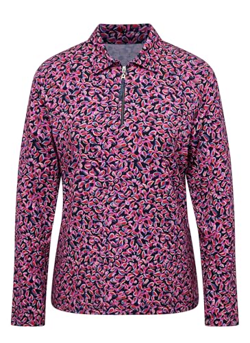 Rabe T-Shirt Gemustert - Rundhals, Langarm von Rabe