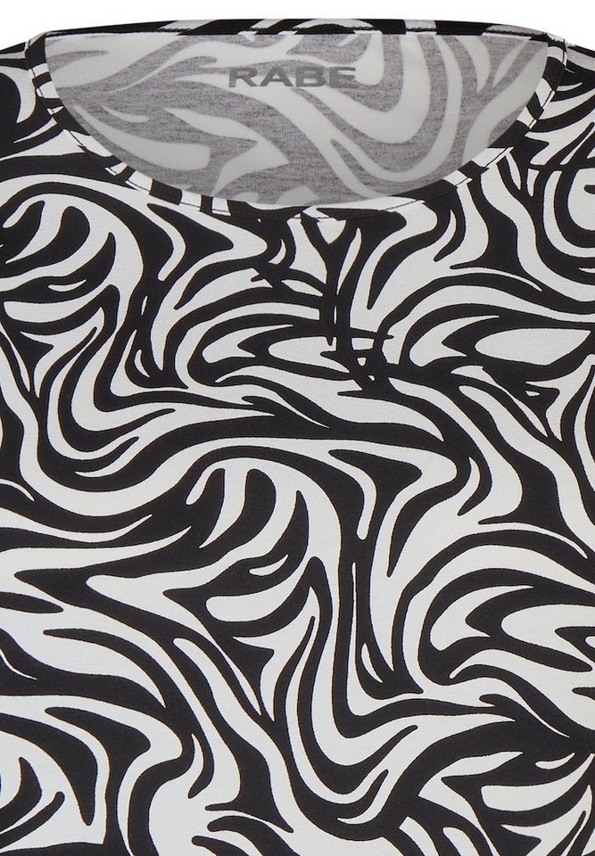 Rabe T-Shirt T-Shirt Schwarz von Rabe