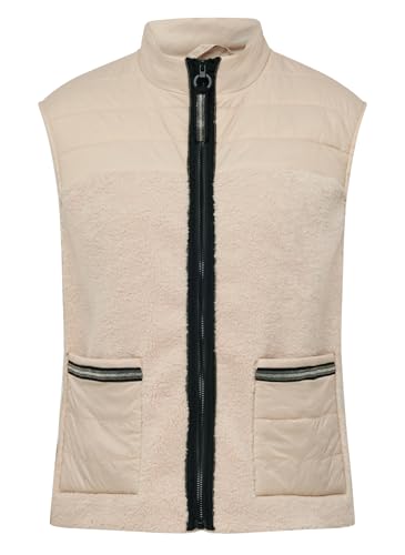 Rabe Weste Unifarben in Beige für Damen von Rabe