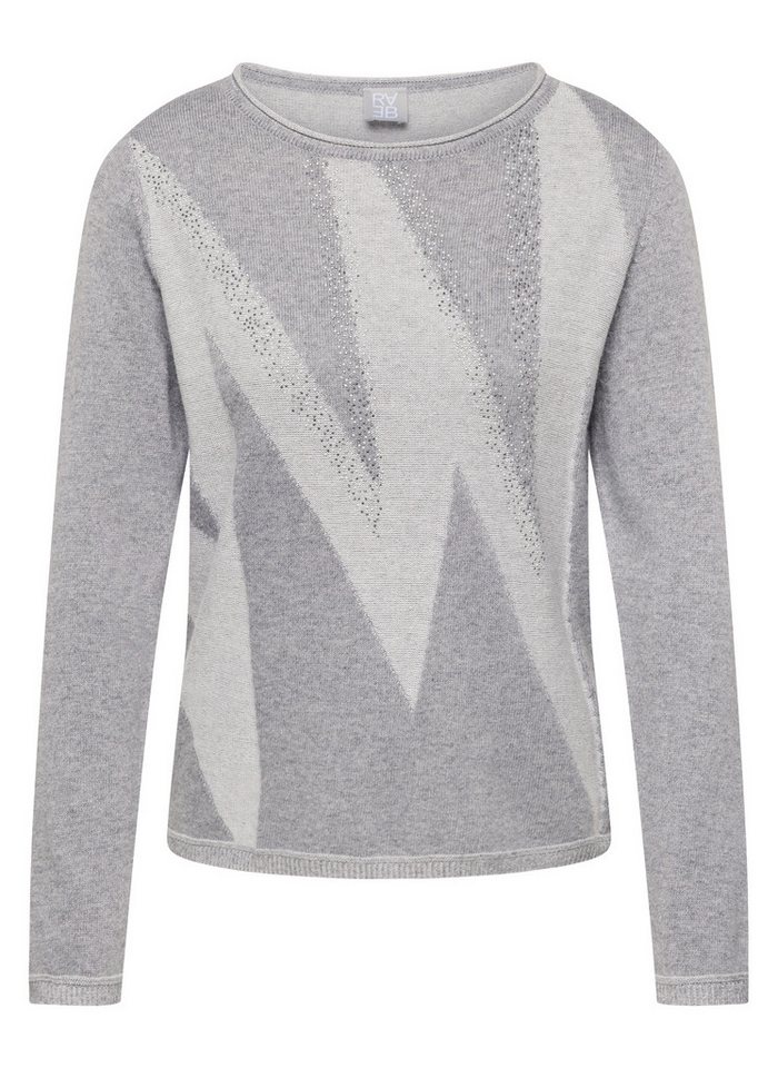 Rabe Wollpullover PULLOVER Flanell von Rabe