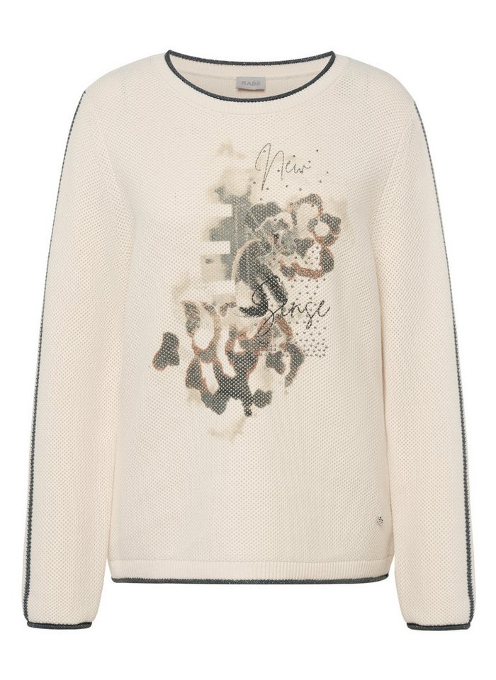 Rabe Wollpullover PULLOVER Vanille von Rabe