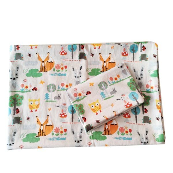 Villa Jade Bettwäsche-Set für Babys/Kleinkinder, 2-teilig, 100% Bio-Baumwolle (kbA) von Villa Jade