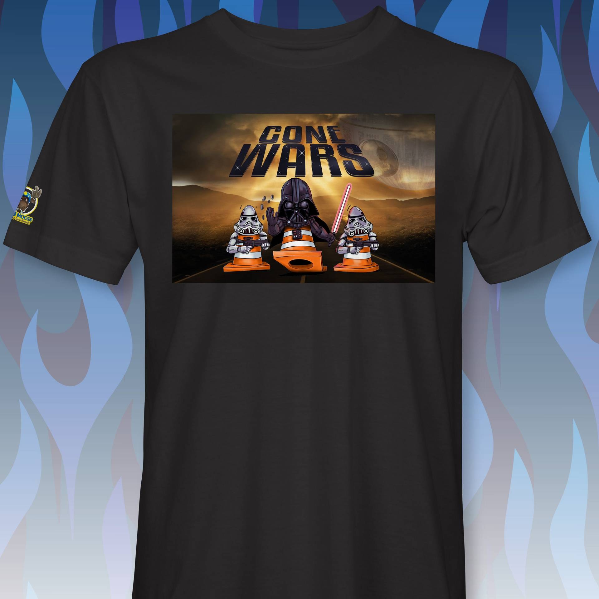 Autocross ""Cone Wars"" T-Shirt Rm0182 von RabidMooseStore