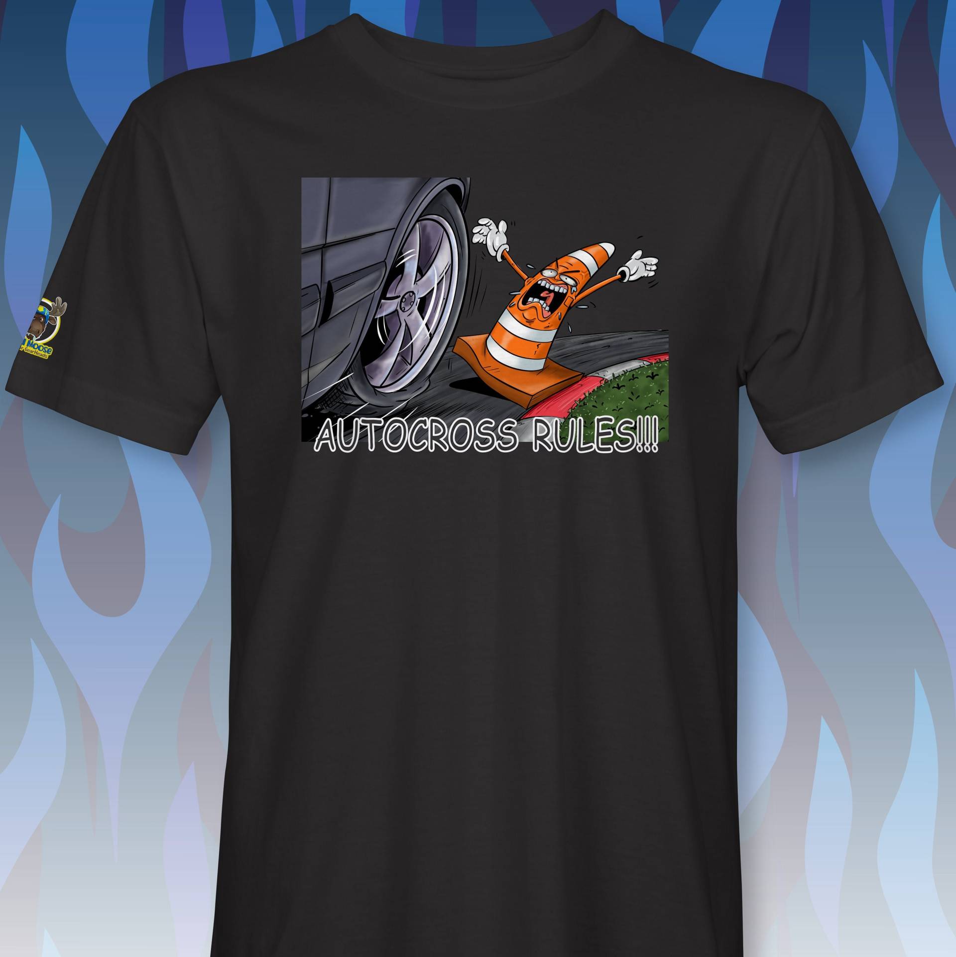 Autocross Regeln T-Shirt Rm0158 von RabidMooseStore