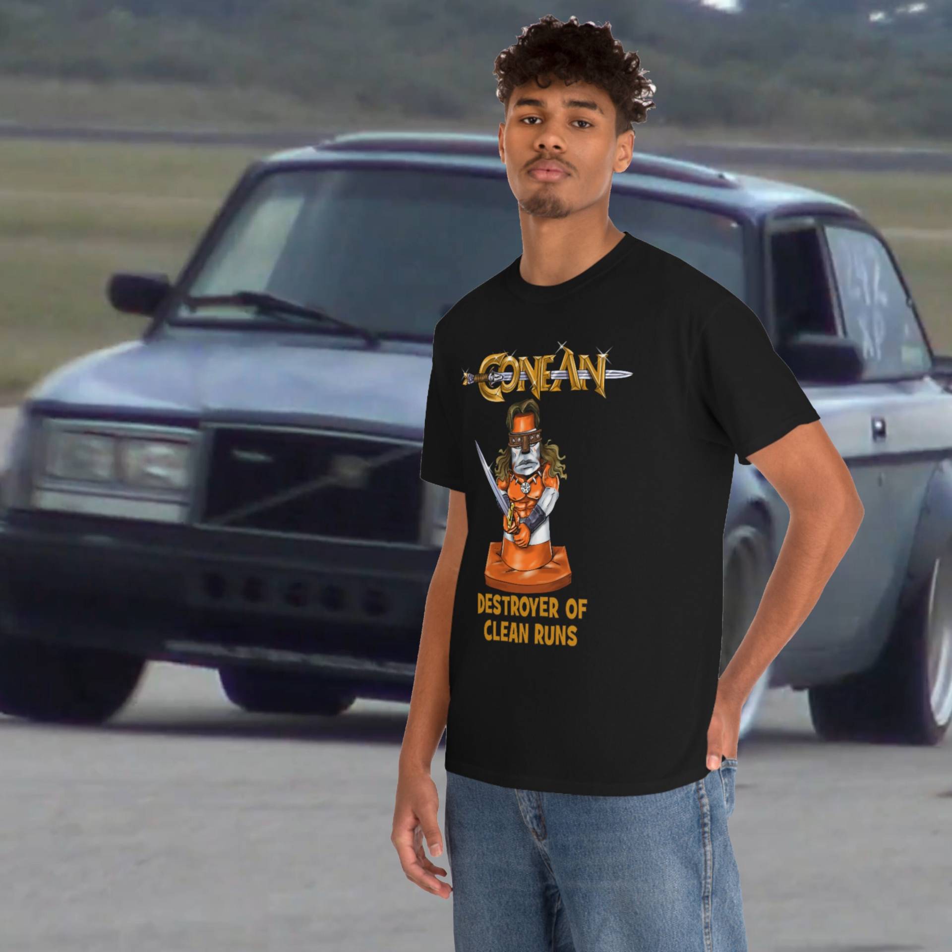 Conean Der Zerstörer Autocross T-Shirt Rm0183 von RabidMooseStore