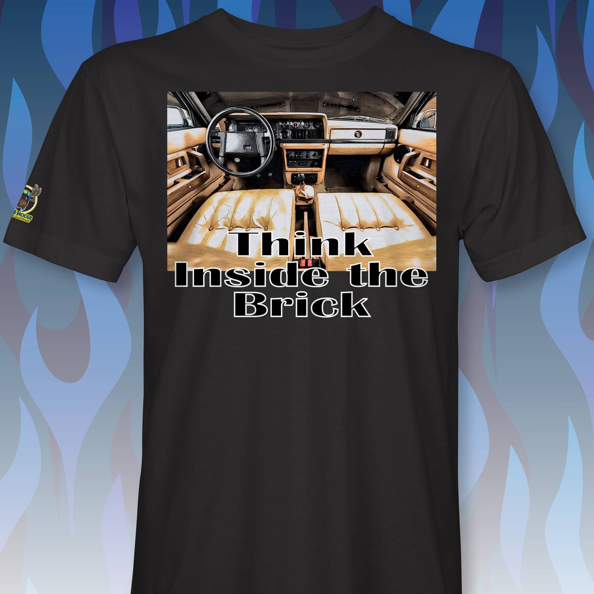 Think Inside The Brick Schwedisch 240 T-Shirt Rm0324 von RabidMooseStore