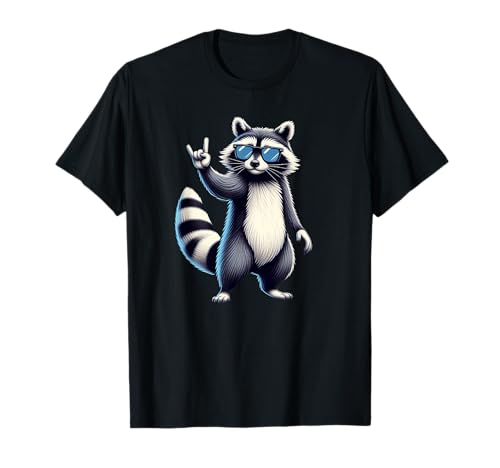Cooles Waschbär Rock Musik idee für damen, Kinder & herren T-Shirt Cooles Waschbär Rock Musik idee für damen, Kinder & herren T-Shirt von Raccoon Rocking Waschbär shirts