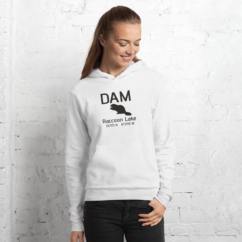 Dam Fleece Unisex Hoodie von RaccoonLakeShop