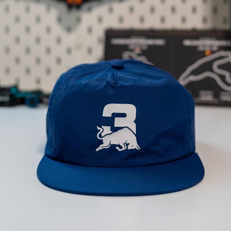 Daniel Ricciardo Red Bull F1 Kappe #3 Nylon Snapback von RaceControlCo