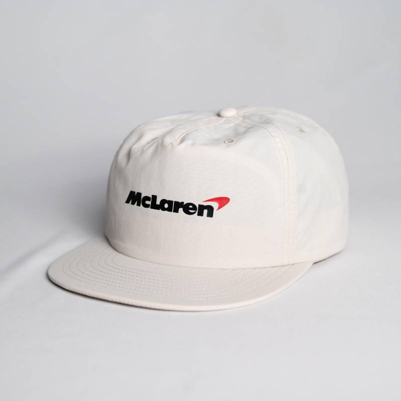 Mclaren F1 Vintage Style Logo Snapback Nylon Kappe - Formel 1 Herren Und Damen von RaceControlCo