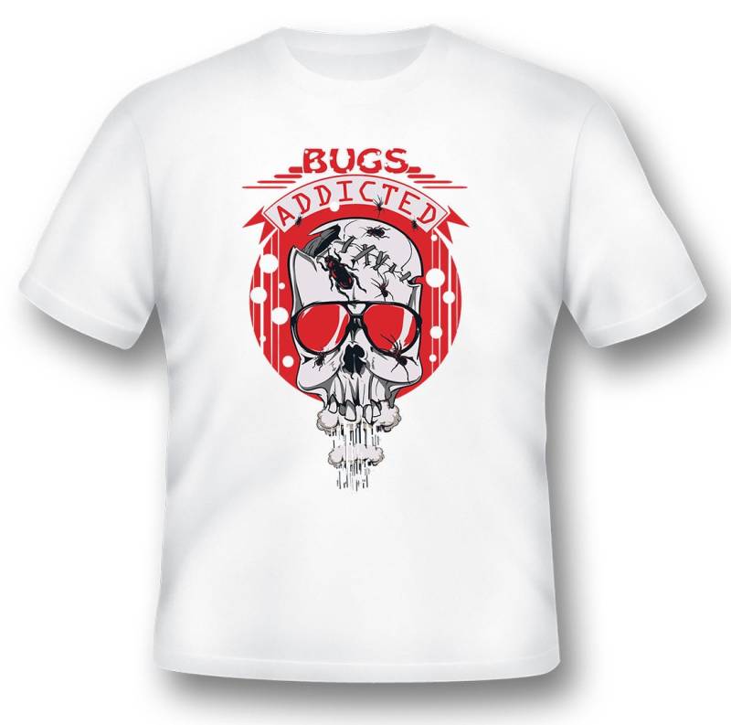 Bugs Addicted 1248 T-Shirt 082315 von RacerSupply