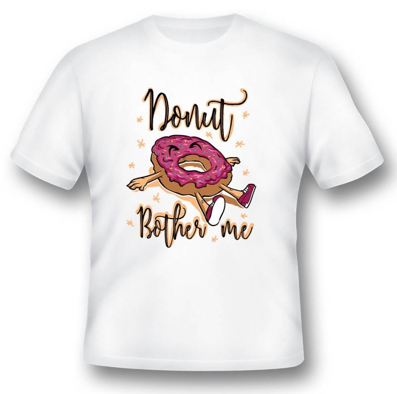 Do Not Materialien T-Shirt Weiß Oder Schwarz von RacerSupply