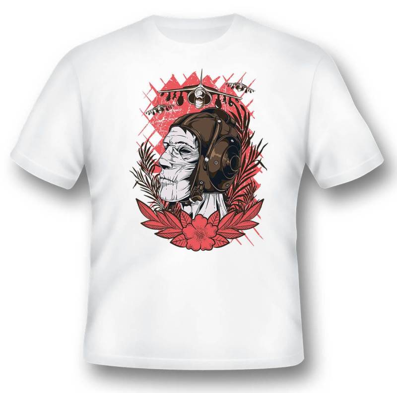 Flugzeug Jagdflieger Shirt 08012016 von RacerSupply