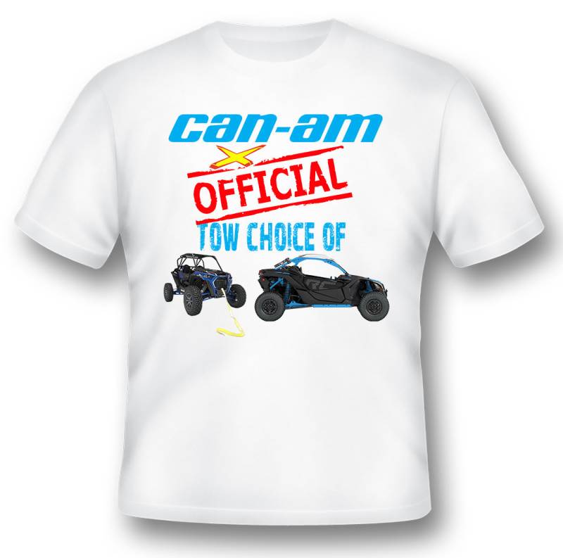 Offizielle Tow-Wahl Von Utv Schwarz Oder Weiß T-Shirt Atv Offroad Motorrad von RacerSupply