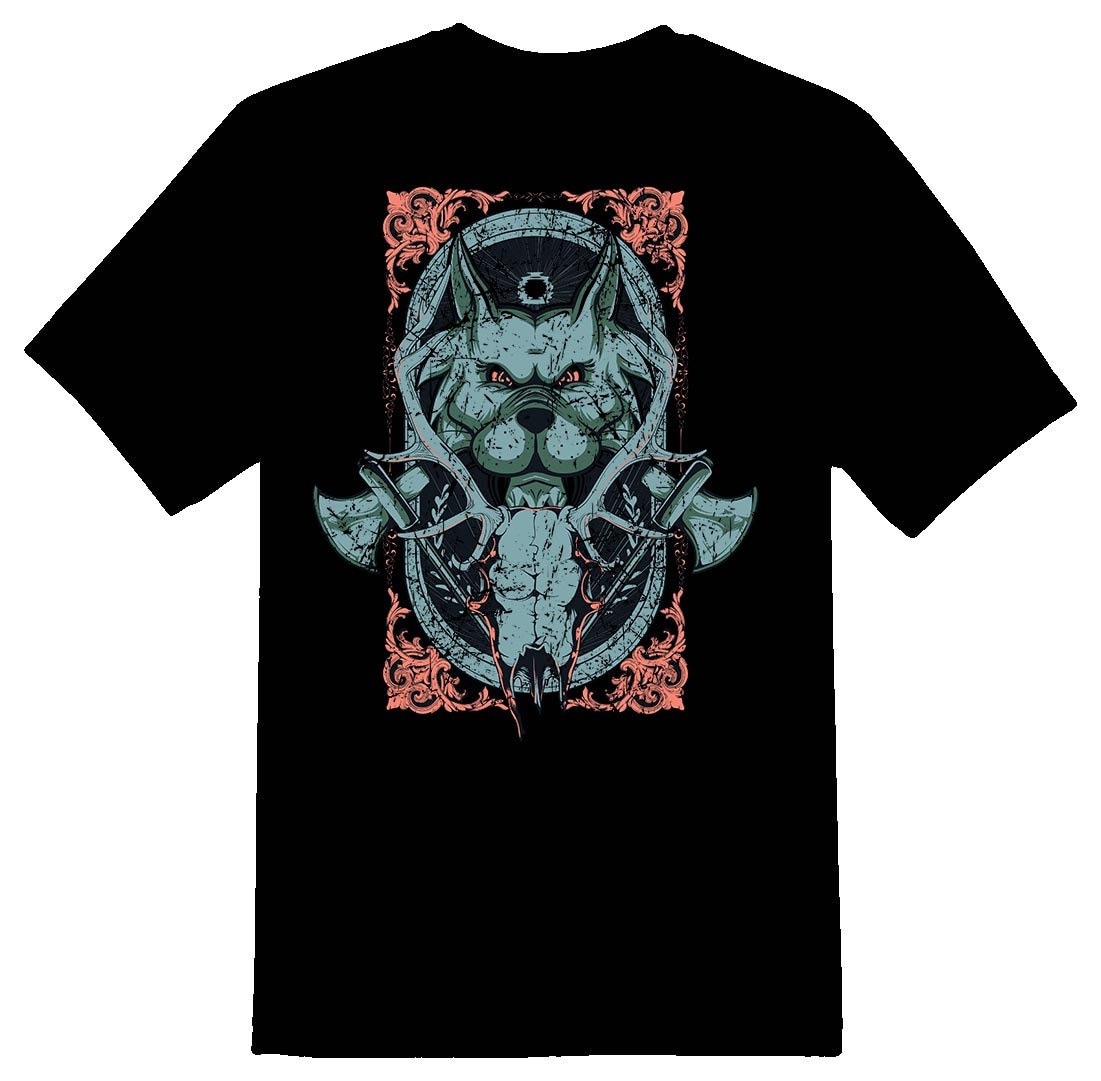 Wolf Äxte 1233 Shirt 082315 von RacerSupply