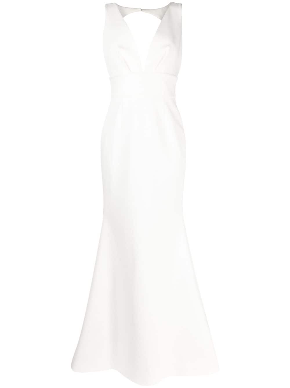 Rachel Gilbert Lennon Abendkleid - Weiß von Rachel Gilbert