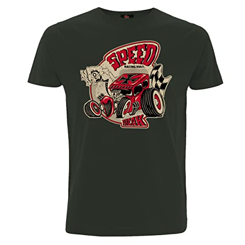 RACING KULT T-Shirt Hot Rod Speedfreak Frontprint (as3, Alpha, x_l, Regular, Regular) von RACING KULT