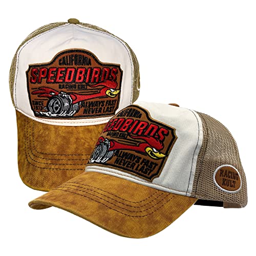 RACING KULT Trucker Cap California Speedbirds mit Stick Unisex von RACING KULT