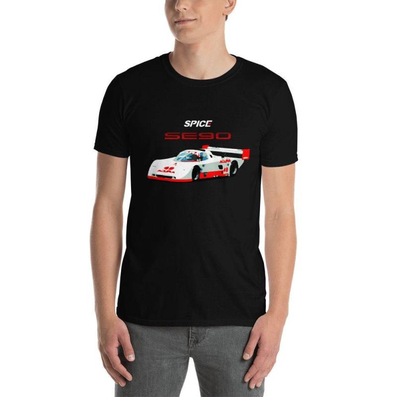 1990 Acura Spice Se90 Imsa Gtp Lichter Rennauto T-Shirt von RacingRoots