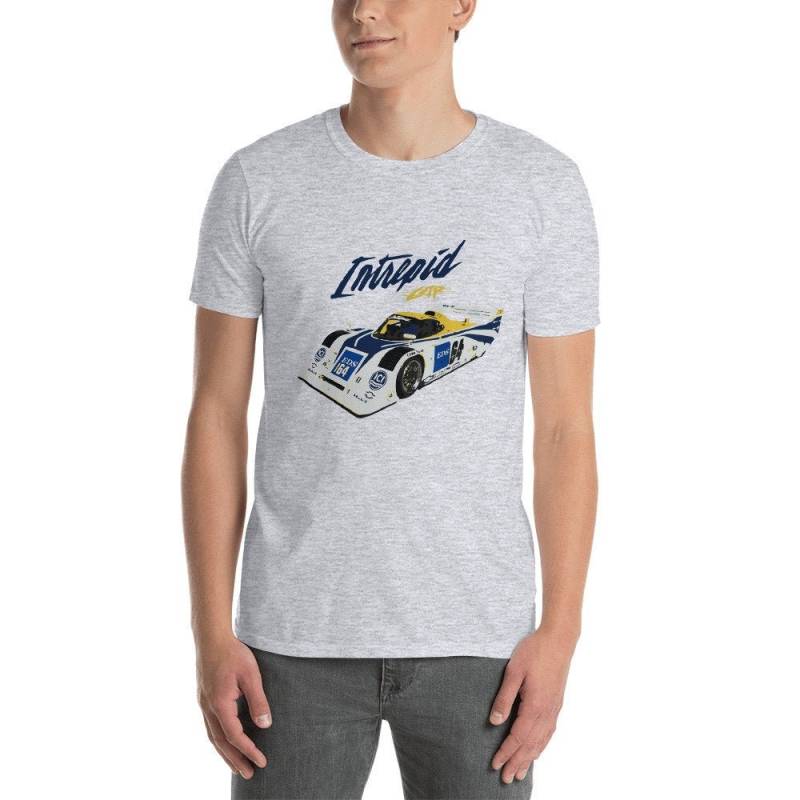 Unerschrockenes Imsa Gtp Rennwagen-T-Shirt von RacingRoots