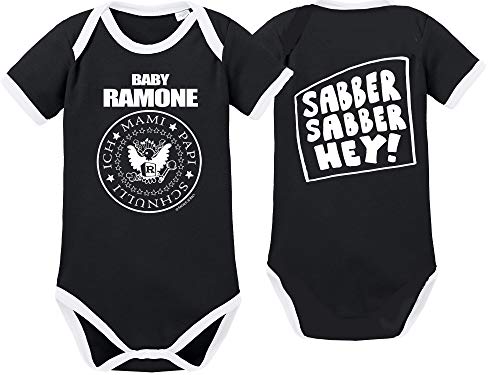 Racker-n-Roll BABY RAMONE Ringer Body BIO-Baumwolle von Racker-n-Roll