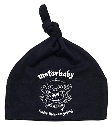 Racker-n-Roll MOTÖRBABY Louder Than Everything Babymütze Black von Racker-n-Roll