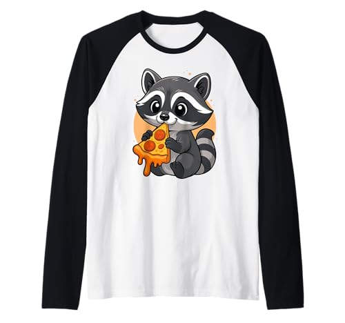 Lustiger Waschbär Essen Pizza Grafik Jungen Mädchen Waschbär-Liebhaber Raglan Lustiger Waschbär Essen Pizza Grafik Jungen Mädchen Waschbär-Liebhaber Raglan von Racoon Eating Pizza Graphic Design