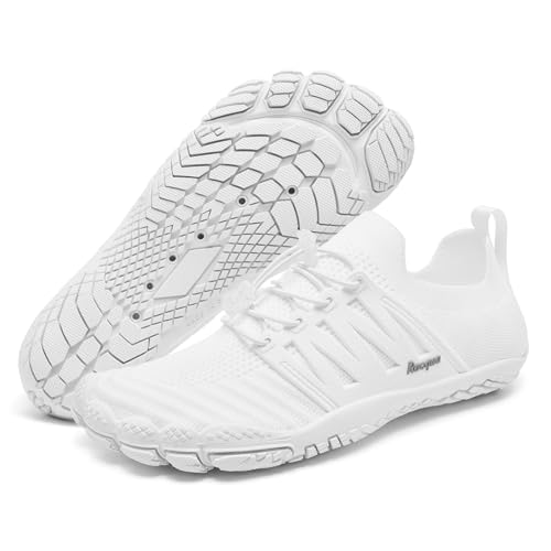Racqua barfuss Schuhe Damen Wasserschuhe Unisex barfußschuhe Badeschuhe Schwimmschuhe Aquaschuhe Strandschuhe Weiß41 Racqua barfuss Schuhe Damen Wasserschuhe Unisex barfußschuhe Badeschuhe Schwimmschuhe Aquaschuhe Strandschuhe Weiß41 von Racqua