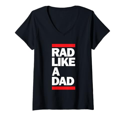 Damen Rad-Vater Rad wie EIN Vati-lustiger Vatertag T-Shirt mit V-Ausschnitt Damen Rad-Vater Rad wie EIN Vati-lustiger Vatertag T-Shirt mit V-Ausschnitt von Rad Father Rad Like A Dad Funny Father's Day
