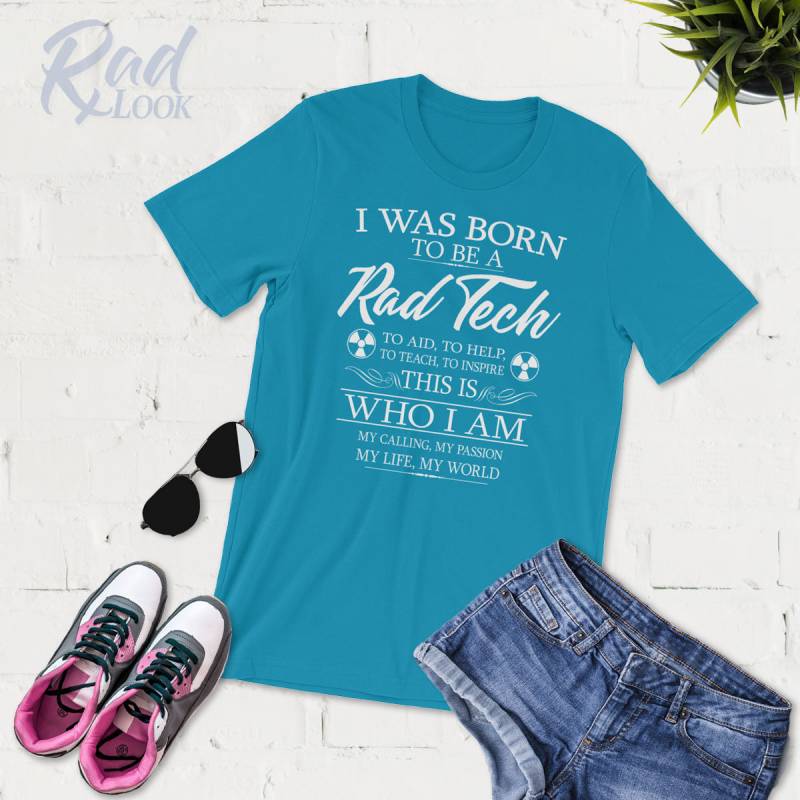 Ich Wurde Geboren, Um Ein Rad Tech - Unisex Radiologie Shirt Tshirt Geschenke Liebe Ich Wurde Geboren, Um Ein Rad Tech - Unisex Radiologie Shirt Tshirt Geschenke Liebe von RadLook