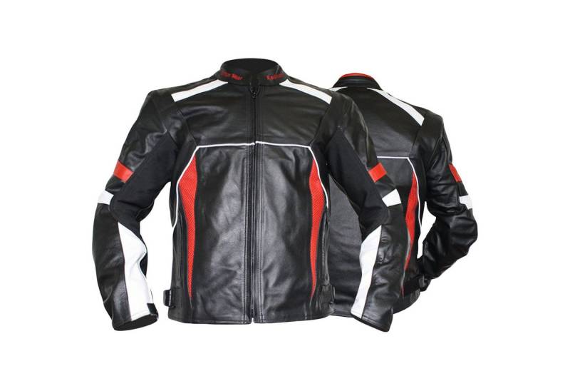 German Wear Lederjacke GW408J Motorradjacke Rindsleder lederjacke von German Wear