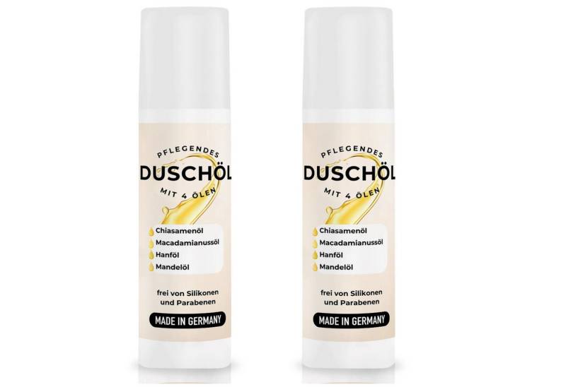 Radami Körperöl Duschöl natürliche Öle und Panthenol Duschbad Duschgel 2x150ml von Radami