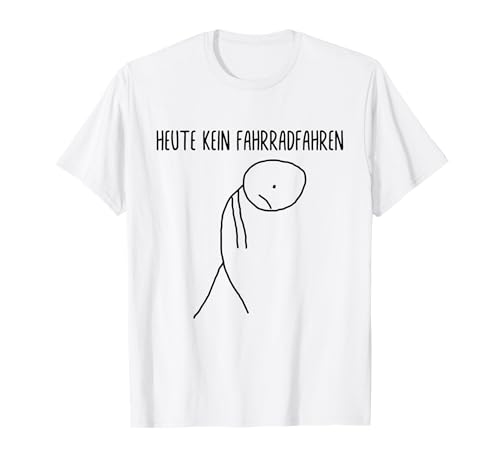 Heute kein Fahrradfahren Lustiges Radfahrer Spruch Jungs T-Shirt Heute kein Fahrradfahren Lustiges Radfahrer Spruch Jungs T-Shirt von Radfahren Humor Design
