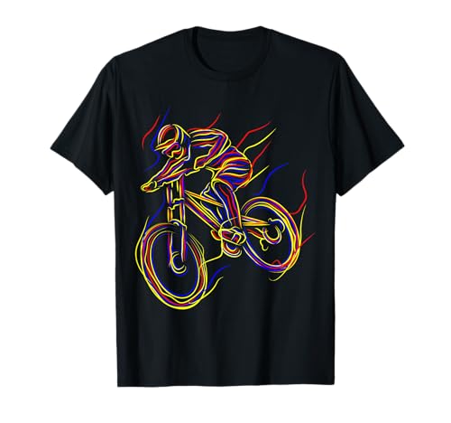 Radfahrer Downhill MTB Mountainbike Rad Herren Geschenkidee T-Shirt von Radfahren Mountainbiken Fahrrad Outfit Damen radln