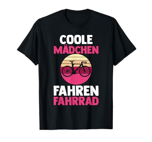 Fahrradfahrer Coole Mädchen fahren Fahrrad T-Shirt Fahrradfahrer Coole Mädchen fahren Fahrrad T-Shirt von Radfahrer Radtour Fahrrad Geschenk