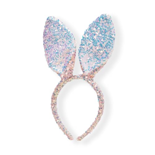 Radhu & Kabby Glitzerndes Hasenohr-Stirnband mit Pailletten, rosa Haarband, leichtes und langlebiges Haar-Accessoire für Partys und Veranstaltungen, bequeme Passform für alle Altersgruppen, einteilig Radhu & Kabby Glitzerndes Hasenohr-Stirnband mit Pailletten, rosa Haarband, leichtes und langlebiges Haar-Accessoire für Partys und Veranstaltungen, bequeme Passform für alle Altersgruppen, einteilig von Radhu & Kabby