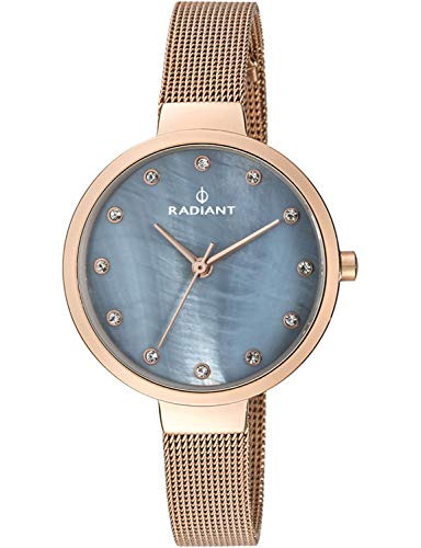 Radiant Damen Analog Quarz Uhr mit Edelstahl Armband RA416206 von Radiant
