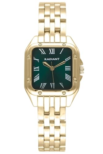 Radiant - Bahamas Kollektion - Analoguhr. Damen-Armbanduhr. Armbanduhr mit silbernem Ziffernblatt und Stahlarmband. Größe 28mm. 3ATM. von Radiant