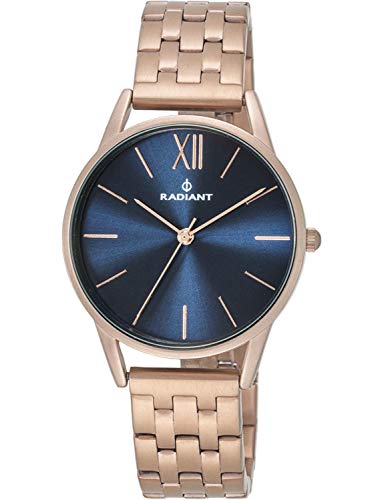 Radiant Damen Analog Quarz Uhr mit Edelstahl Armband RA438202 von Radiant