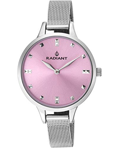 Radiant Damen Analog Quarz Uhr mit Edelstahl Armband RA474601 von Radiant