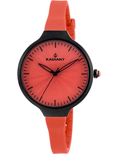 Radiant Damen Analog Quarz Uhr mit Gummi Armband RA336612 von Radiant