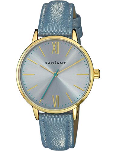 Radiant Damen Analog Quarz Uhr mit Leder Armband RA429603 von Radiant