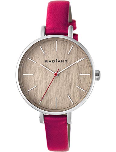 Radiant Damen Analog Quarz Uhr mit Leder Armband RA430603 von Radiant